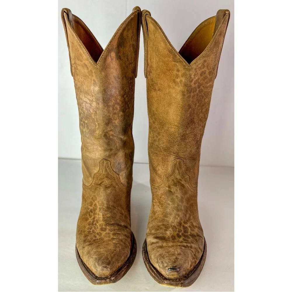 Old Gringo Women’s Leather Leopardito 13" Cowboy Boots, size 8.5 - Picture 15 of 16